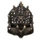 Brass Deepak Hindu God Laxmi Carved Oil Lamp